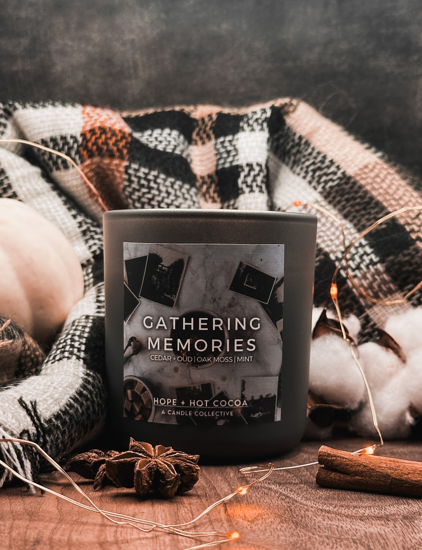 Gathering Memories Soy Candle - 8 oz
