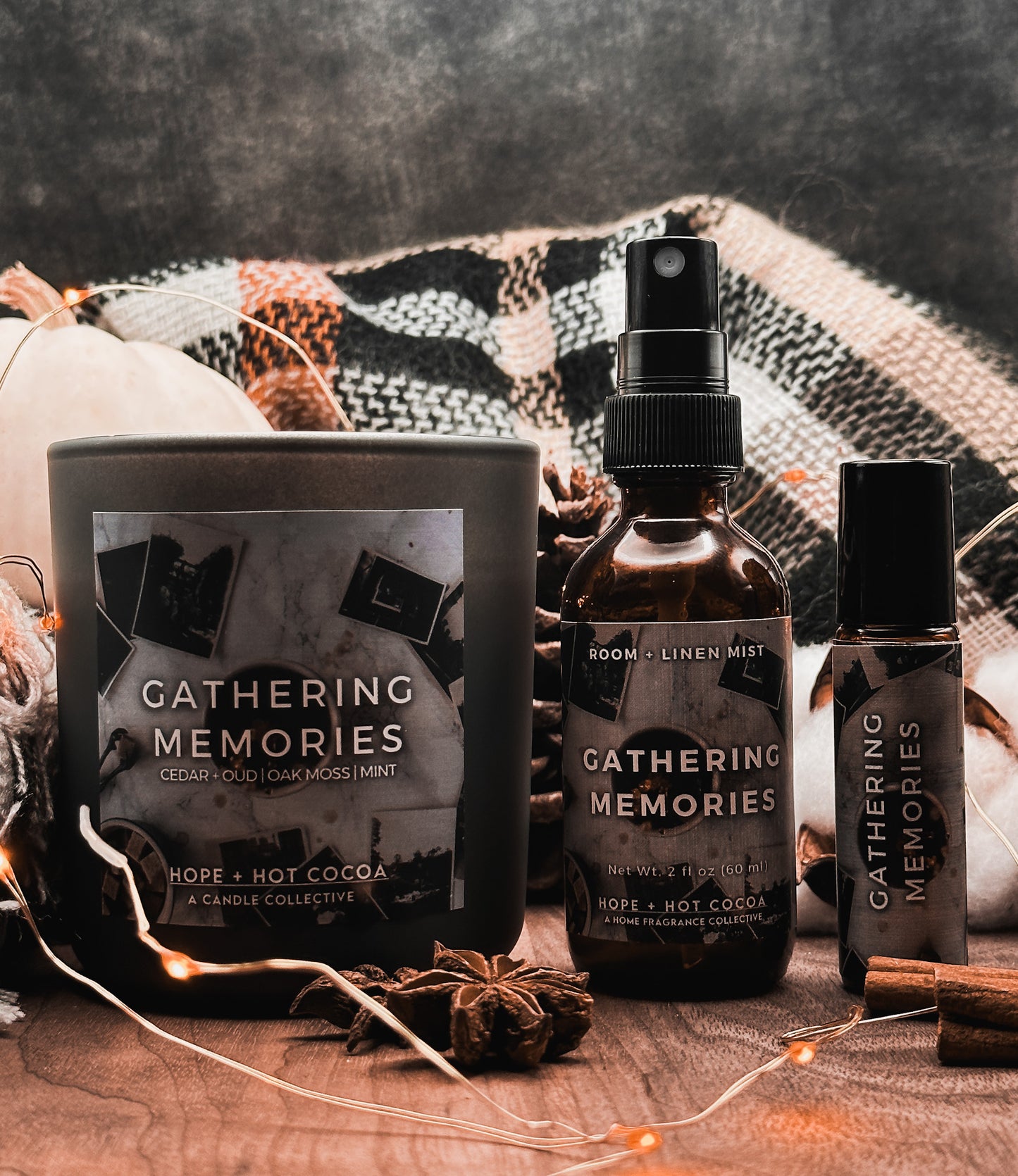Gathering Memories Soy Candle - 8 oz
