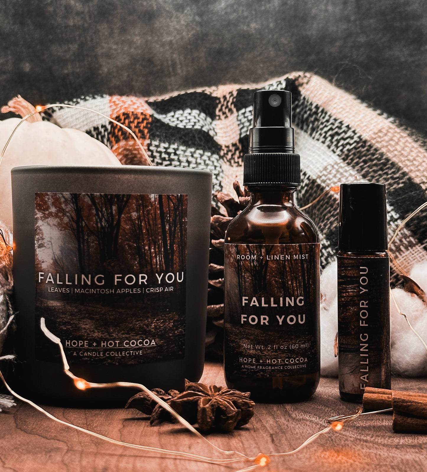 Falling for You Soy Candle - 8 oz