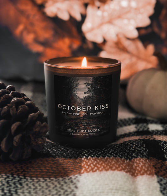 October Kiss Soy Candle - 8 oz