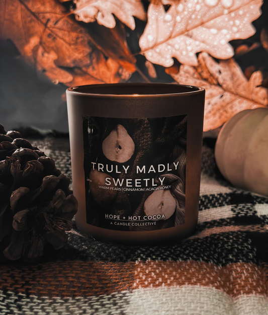 Truly, Madly, Sweetly Soy Candle - 8 oz